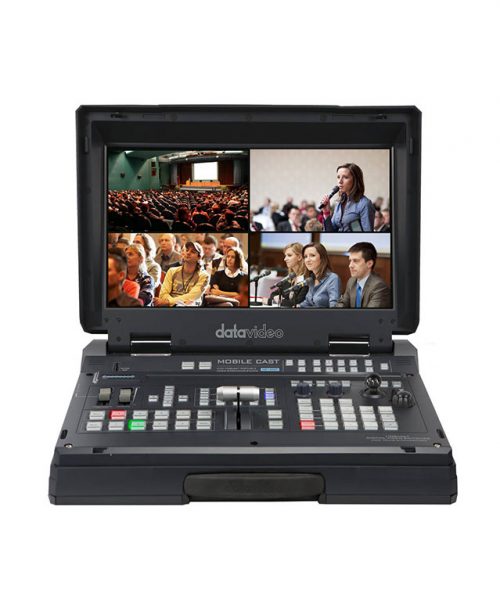 استودیو سیار دیتاویدئو مدل HS-1600T  <br> <span style='color:#949494;font-size:11px; class='secondary'> Datavideo HS-1600T Portable Video Streaming Studio </span>